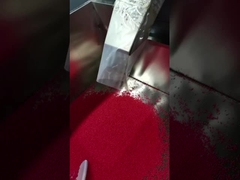 اللون الأحمر Masterbatch لمنتجات تنفيس فيلم صب الحقن